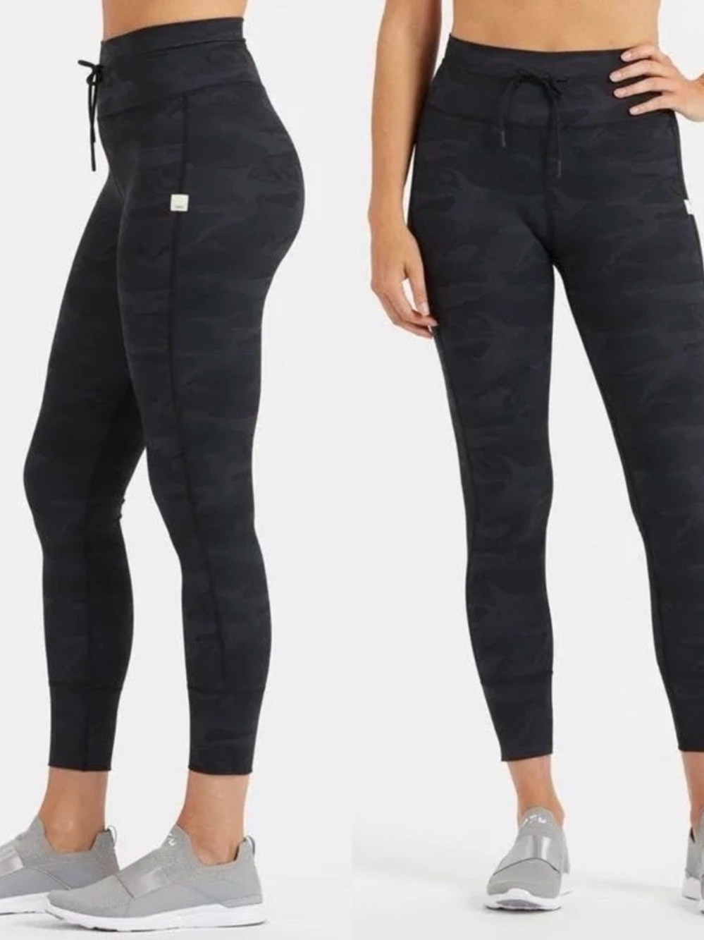 Vuori Daily Legging Black Camo High-Rise